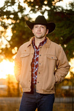 Load image into Gallery viewer, Rugged Barn Jacket – Classic western-style jacket with heavy sherpa lining, reinforced stitching, and a YKK zipper.