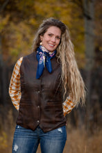 Load image into Gallery viewer, Oakley Concealed Carry Leather Vest made from premium goatskin leather with concealed carry holsters and magazine holders for secure storage.