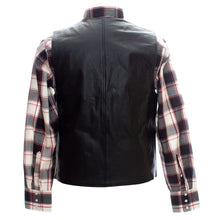 Load image into Gallery viewer, Premium full-grain leather Drover Concealed Carry Vest with reinforced stitching and a stylish Western Yoke design.