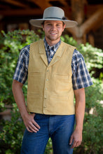 Load image into Gallery viewer, The Buffalo Leather Vest provides a timeless look, perfect for both working and dressing up in any setting.