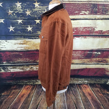 Load image into Gallery viewer, Concealed Carry Chisum Canvas Jacket with hidden holsters, magazine pockets, and adjustable cuffs for comfort.