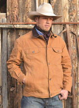 Load image into Gallery viewer, Chisum Concealed Carry Canvas Jacket with hidden holsters, adjustable cuffs, and magazine holders for discreet carry.