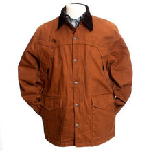 Load image into Gallery viewer, The Sagebrush Canvas Jacket is reinforced with durable stitching, designed for durability during tough jobs.