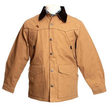 Load image into Gallery viewer, Sagebrush Canvas Jacket features convenient pockets, including two chest pockets with Velcro closures and nylon tabs.
