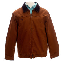 Load image into Gallery viewer, Relaxed-fit summer canvas jacket in a neutral tone, designed for comfort and style in warm weather