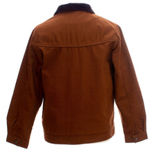 Load image into Gallery viewer, Casual summer canvas jacket with a light, breathable fabric and a simple, neutral design.