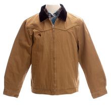 Load image into Gallery viewer, Lightweight summer canvas jacket in a neutral color, perfect for layering and warm weather outings.