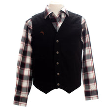 Load image into Gallery viewer, Functional Texas Concealed Carry Canvas Vest with 12-ounce cotton canvas, reinforced stitching, and western yoke design.