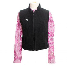 Load image into Gallery viewer, Women's Sierra Wool Vest made from 24 oz Australian Wool with reinforced stitching, YKK zipper, and two hidden front pockets.