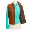 Load image into Gallery viewer, Close-up of Women's Absaroka Vest Zipper highlighting the high-quality YKK zipper and reinforced stitching for durability and long-lasting wear.
