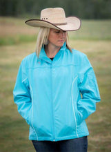 Load image into Gallery viewer, Women's Cheyenne Soft Shell Jacket keeps you warm with fleece lining, water-resistant fabric, and a secure YKK zipper for lasting performance