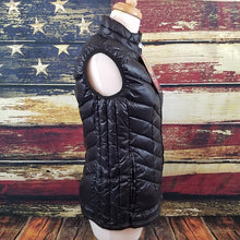 Load image into Gallery viewer, Women's McKinley Down Vest - Side View displaying the contoured fit, angled stitching, and lightweight design for warmth without bulk.