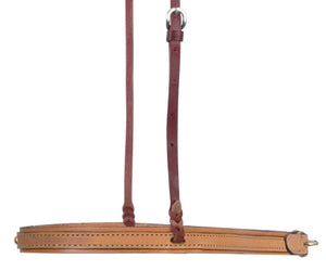 Noseband Golden Leather