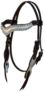  Headstall Wave Style; Holographic Overlay With Spotting