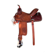 Load image into Gallery viewer, 14&quot; Adrianna Marie Barrel Saddle