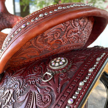 Load image into Gallery viewer, 14&quot; Adrianna Marie Barrel Saddle