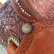 Load image into Gallery viewer, 14&quot; Adrianna Marie Barrel Saddle