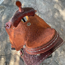 Load image into Gallery viewer, 14&quot; Adrianna Marie Barrel Saddle