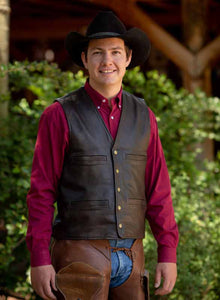 Bighorn Leather Vest