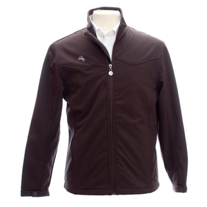 The Colter Soft Shell Jacket is designed with a Western Yoke and durable YKK zipper for a great fit.