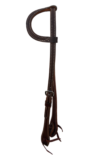  Elite Chocolate One Ear Headstall