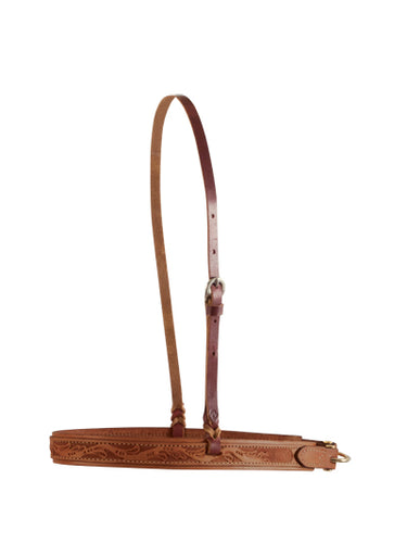  Elite Toast Noseband Floral Tooling