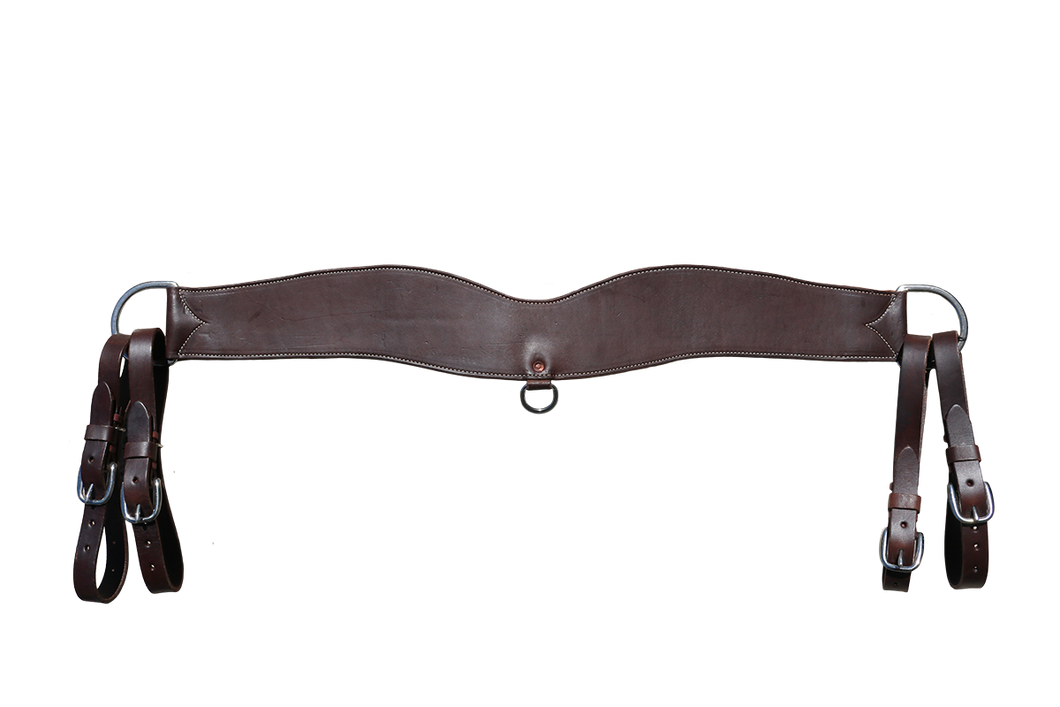 Elite Tripping Breast Collar in Chocolate Leather – Durable 4