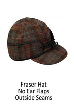 Load image into Gallery viewer, The Fraser Wool Hat is made from Australian wool with fleece lining, featuring a 6-panel crown and rugged outside seams for durability.