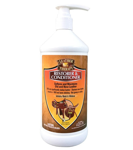 Leather Therapy® Restorer & Conditioner 32 oz. Pump Bottle