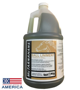 McTarnahans® Ball Liniment is an aromatic inhalant that soothes dry, irritated breathing passages effectively.