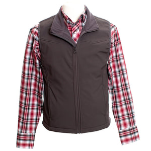 Morgan Vest is designed with a fleece zipper cover at the chin for added comfort and protection from the elements.