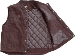 chocolate  Mountain Canvas Vest