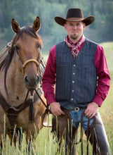 Load image into Gallery viewer, Wyoming trader Ranger Concealed Carry Wool Vest