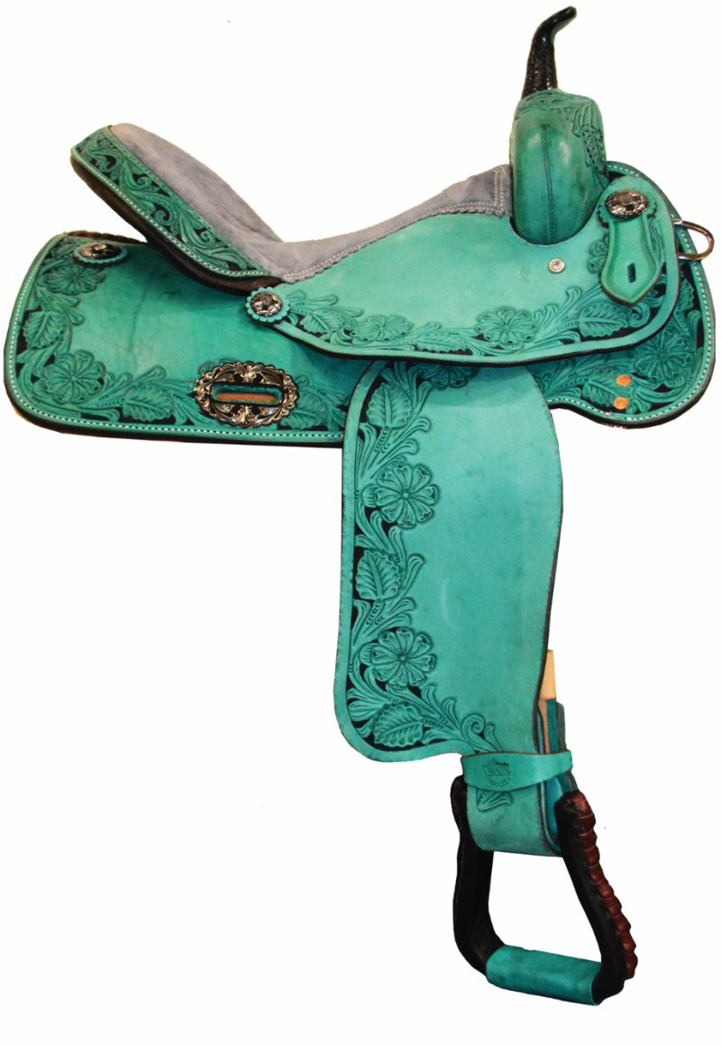 SD-14Baby Blues Barrel Saddle