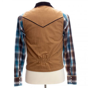 tan  Sheridan Canvas Vest mens