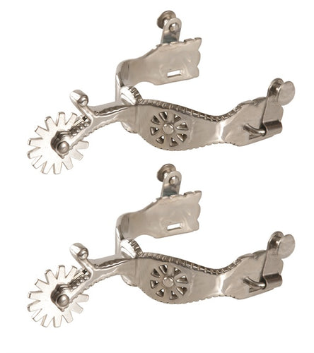 Stainless Steel Mens Show Spurs