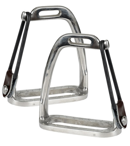 Stainless Steel Peacock Safety Stirrups