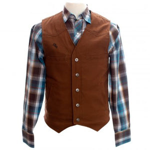 men's cinnamon concealed carry vest