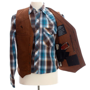 western concealed carry vest